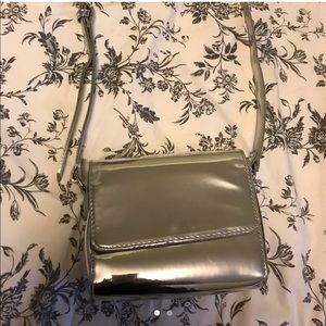 Silver cross body